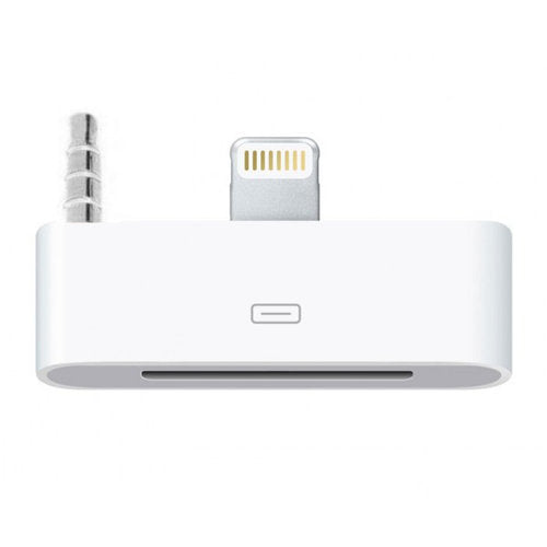 Connecteur adaptateur Lightning vers 30 broches avec prise audio 3,5 mm Connecteur adaptateur Lightning vers 30 broches avec prise audio 3,5 mm